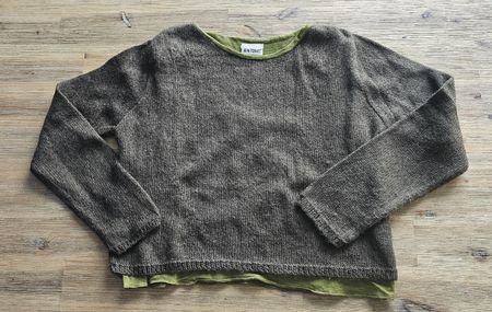 Kinder Pullover Grösse 140 braun von Gin Tonic