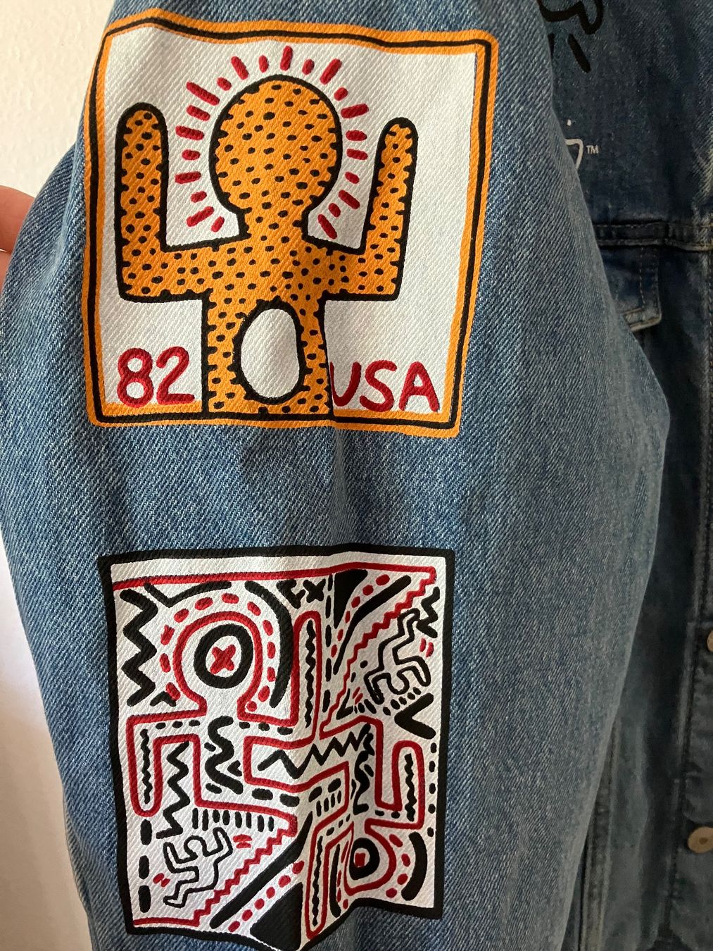 Jacken: Denim Jacke Keith Haring, Gr. M – Gebraucht aus Zürich von MonkeyTunes 8