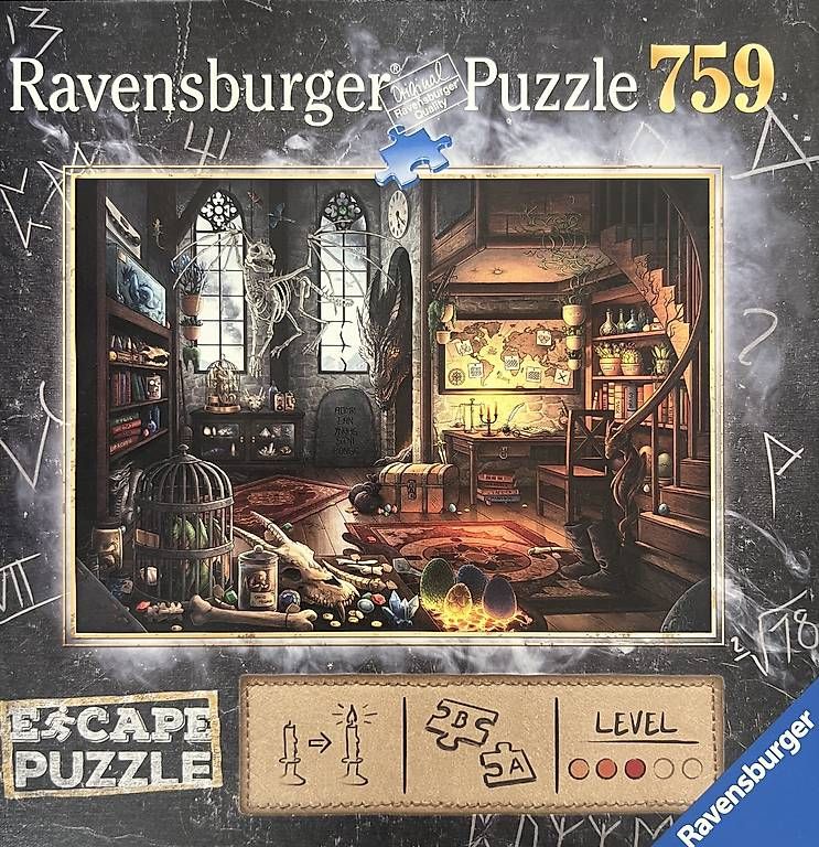 Puzzle: Ravensburger Escape Puzzle 759  Im Drachenlabor – Usato da Adlikon venduto da Ricci_90