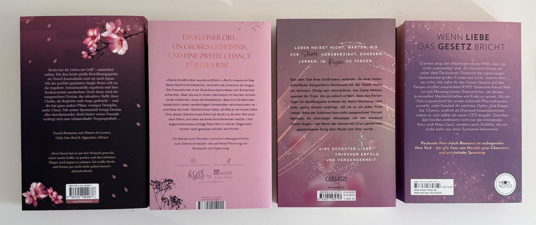 Libri: 7 Romane / Bücherset lila/ div. Autoren – Nuovo (secondo la descrizione) da Eichberg venduto da Lolapop18 5
