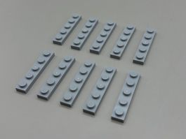 10x Lego Platte 1x5 (plate) NEU