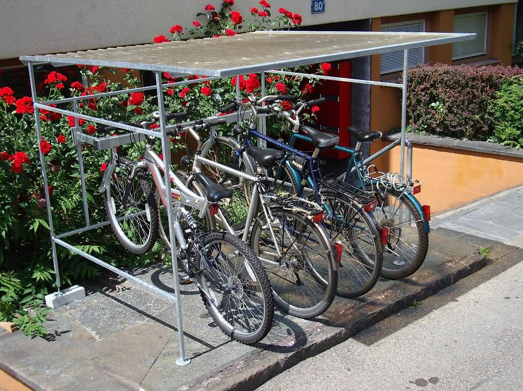 Unterstände: Velounterstand – Neu und originalverpackt aus Basel von waba-metallbau 2