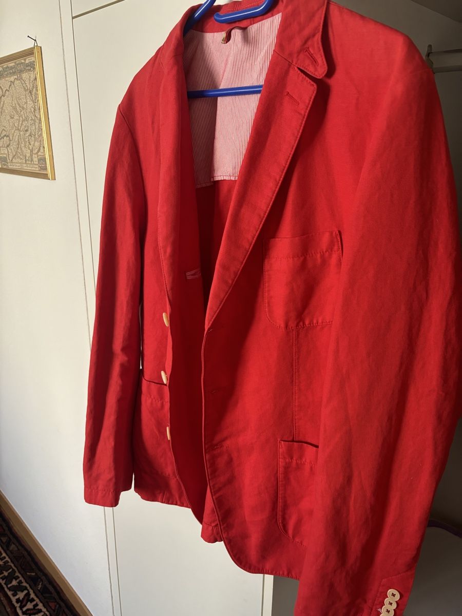 Hugo Boss Giacche: Boss Blazer Rot Gr. L – Usato da Thalwil venduto da terza789 1