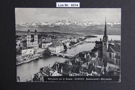 Ansichtskarte Zürich 30iger Jahre                   Los 6014