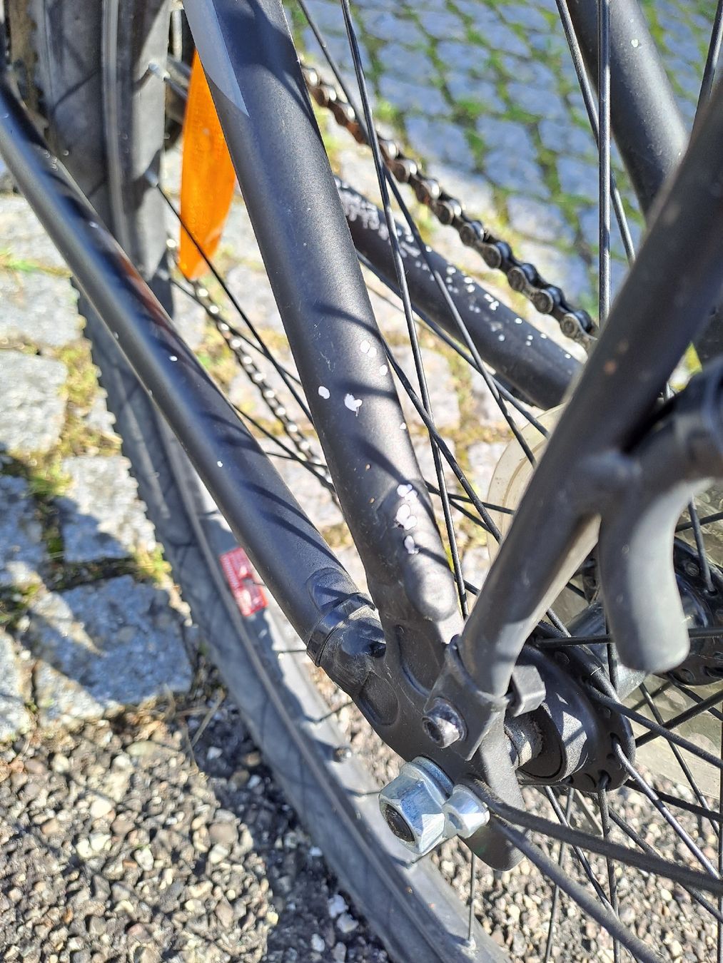 Biciclette: Rockville Kinderfahrrad blau 27,5'' – Usato da Messen venduto da esthera 5