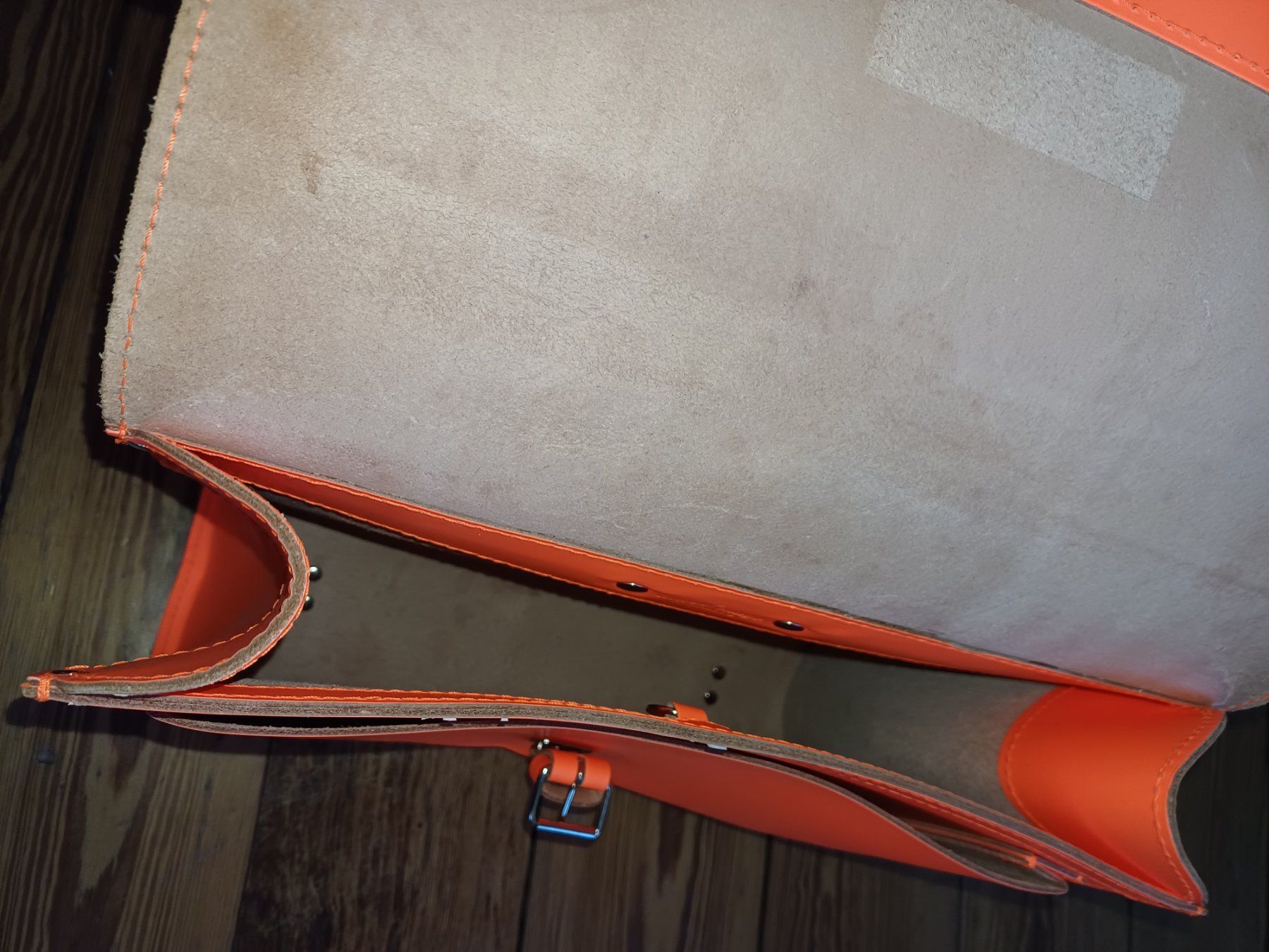 Kindertaschen: Leder Schultasche – Gebraucht aus Basel von thomasbrueckner 3