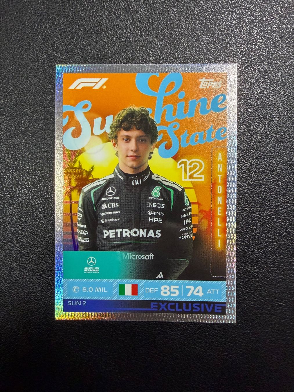Topps Sammelbilder & Trading cards: Topps Turbo Attax 2026 Antonelli Exclusive SUN2 – Neu (gemäss Beschreibung) aus oberrüti von jeanmei