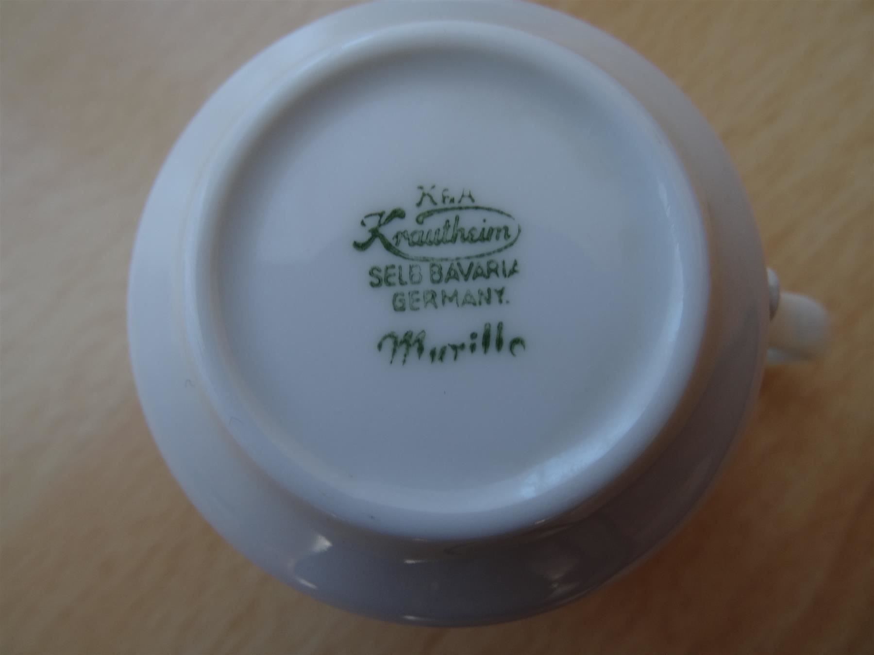 Tassen: Mokkatasse Krautheim SelbBavaria Murillo – Gebraucht aus Lupfig von Jolly63 2