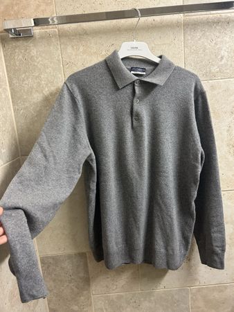 Polo Homme Morgano Cachemire Laine Taille M comme neuf!