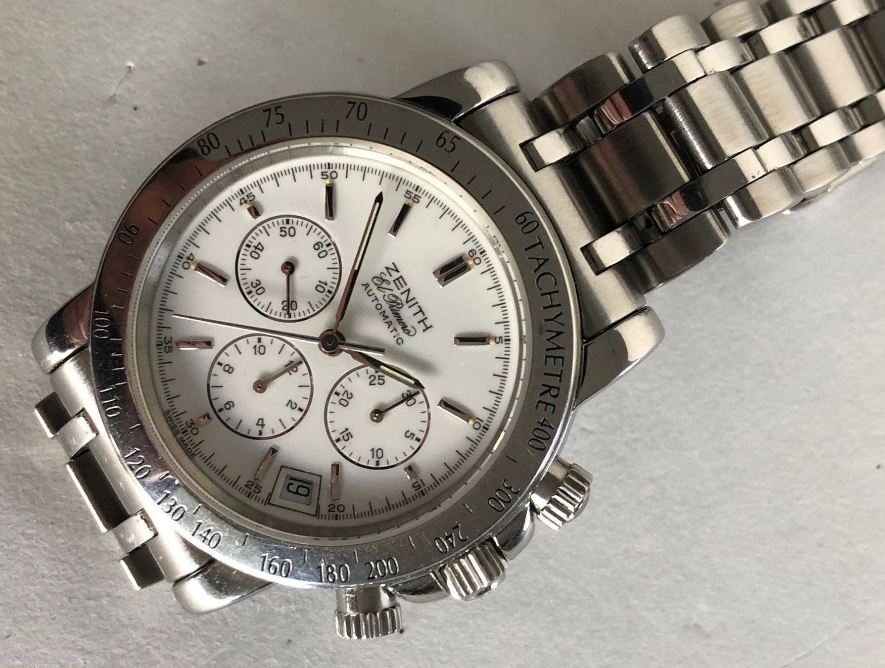Zenith Orologi: ZENITH El Primero Automatic Date RAINBOW - Ref. 01.0360.40 – Usato da Appenzell venduto da Zimiuno 3