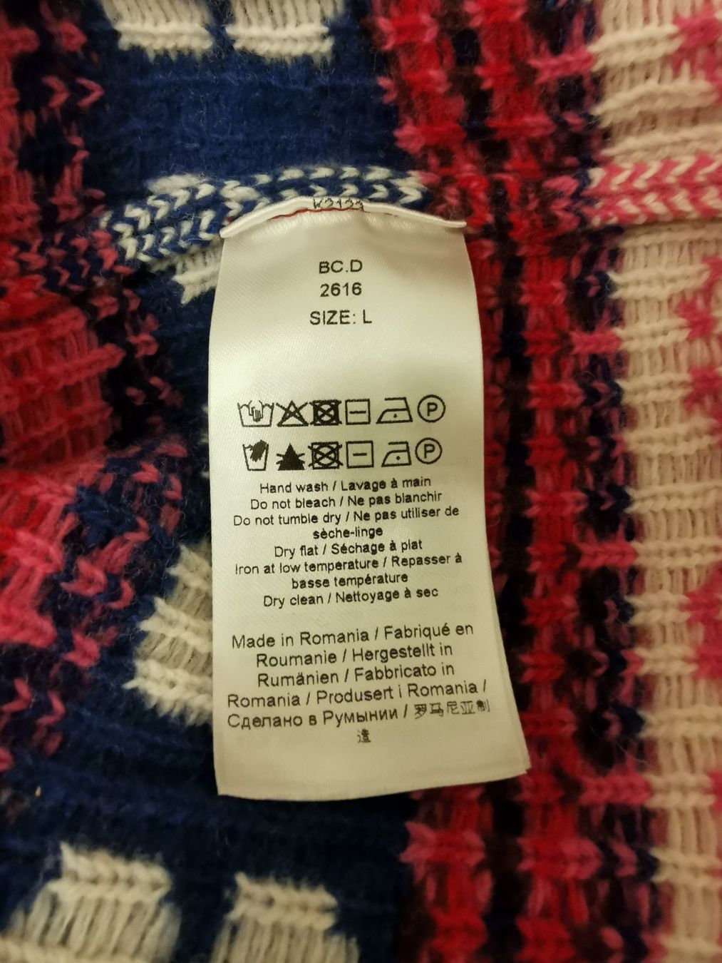 Ganni Maglioni & Felpe: GANNI Wollpullover, Strickpullover,Muster Jumper, Gr. L, NEU – Nuovo e nell'imballaggio originale da Zürich venduto da Hibiskus3 3