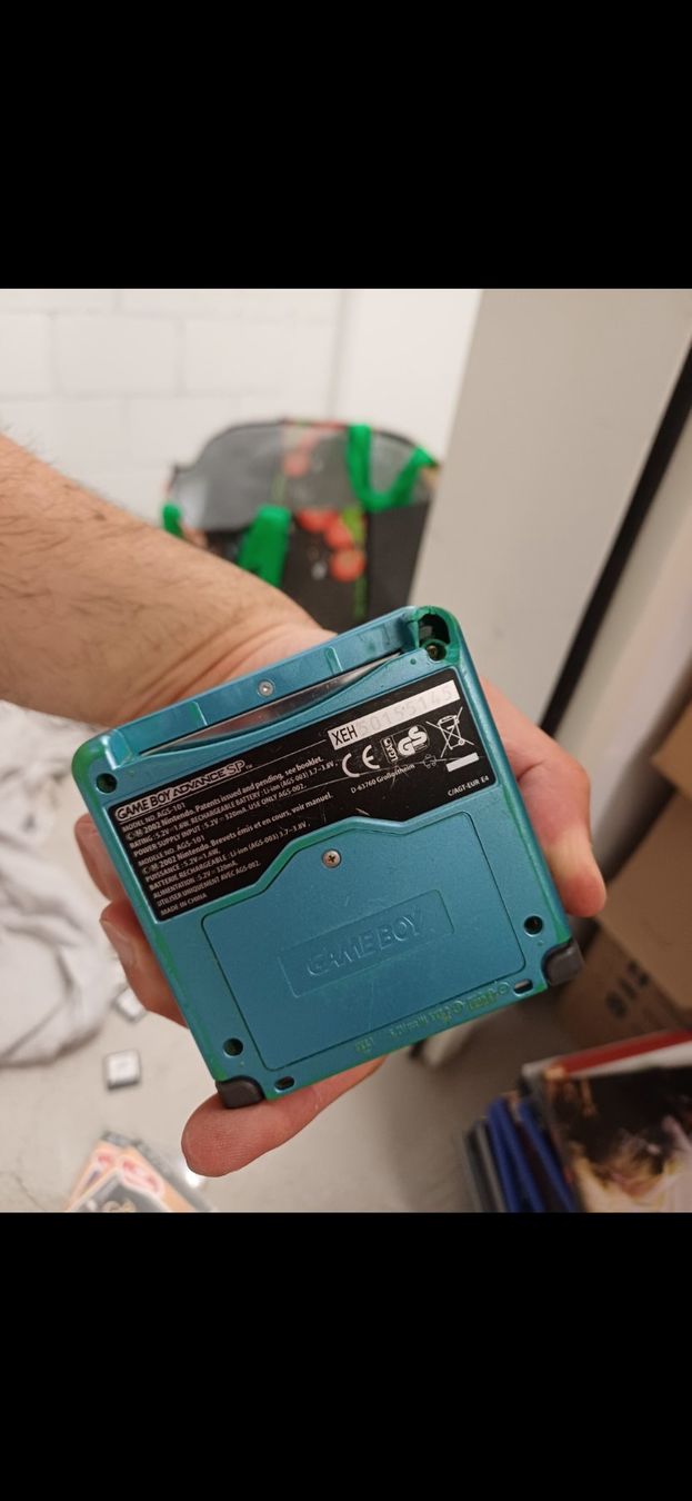 Nintendo Konsolen: Gameboy Advance SP AGS 101 Blau – Neu (gemäss Beschreibung) aus Davos Platz von LeonKennedy7 1