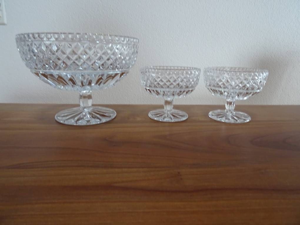 Schalen: Kristall Glasschale mit Fuss – Gebraucht aus Niederbipp von PiaZ01 1