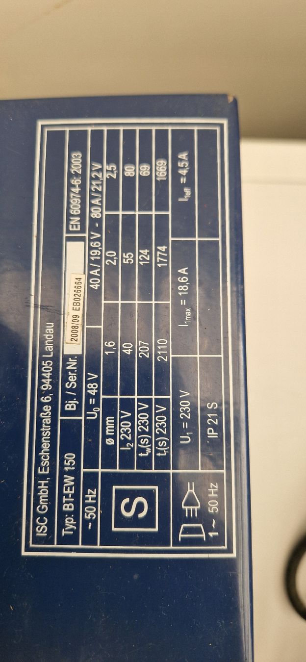 Einhell Saldatori: Einhell BT-EW 150 Elektrodenschweissgerät – Usato da Romanshorn venduto da fag_gnd6 1