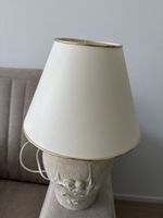 Vintage Tischlampe mit Muscheln - Sommer Deko!