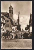 Rapperswil, Ortspartie mit Blick zur Kir