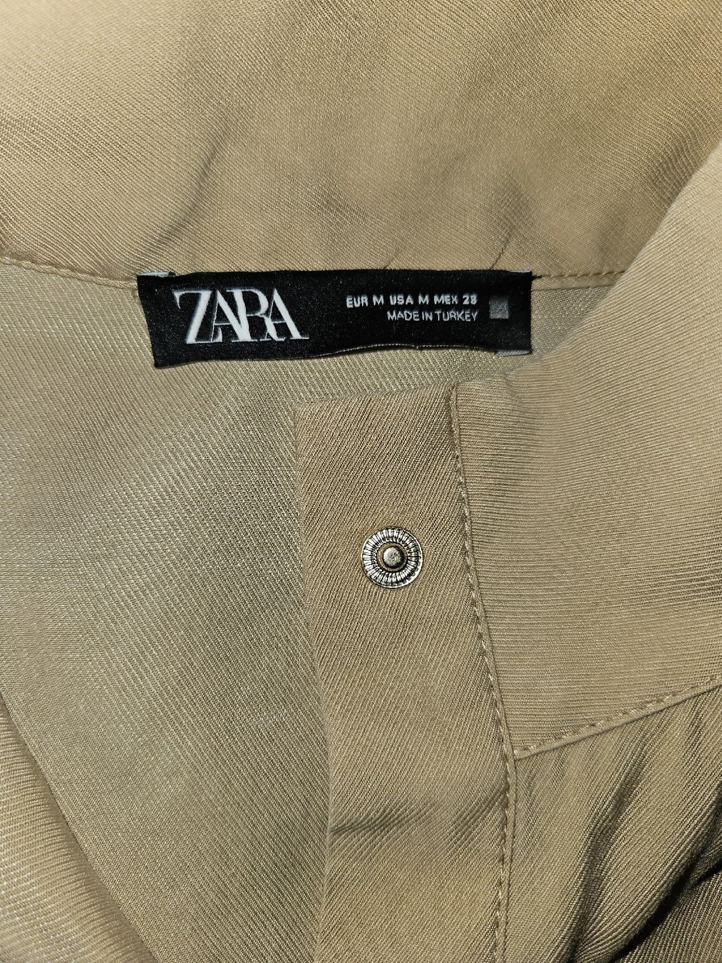 Zara Kleider: ZARA Kleid beige Grösse M neuwertig – Neu (gemäss Beschreibung) aus Anwil von tamoos 4