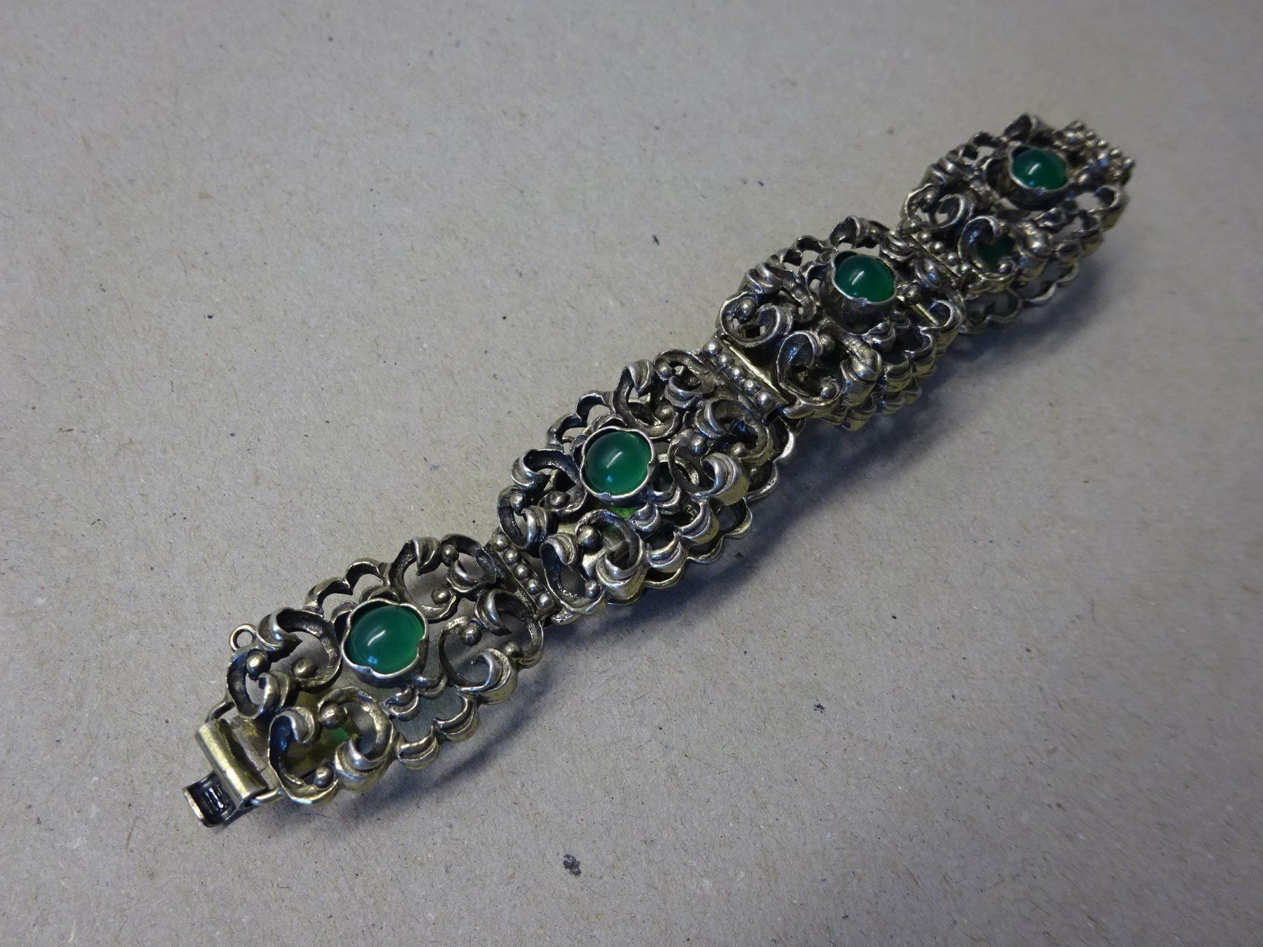 Bracciali & Braccialetti: Armband Achat / 800 Silber – Usato da Esslingen venduto da eintagammeer 4