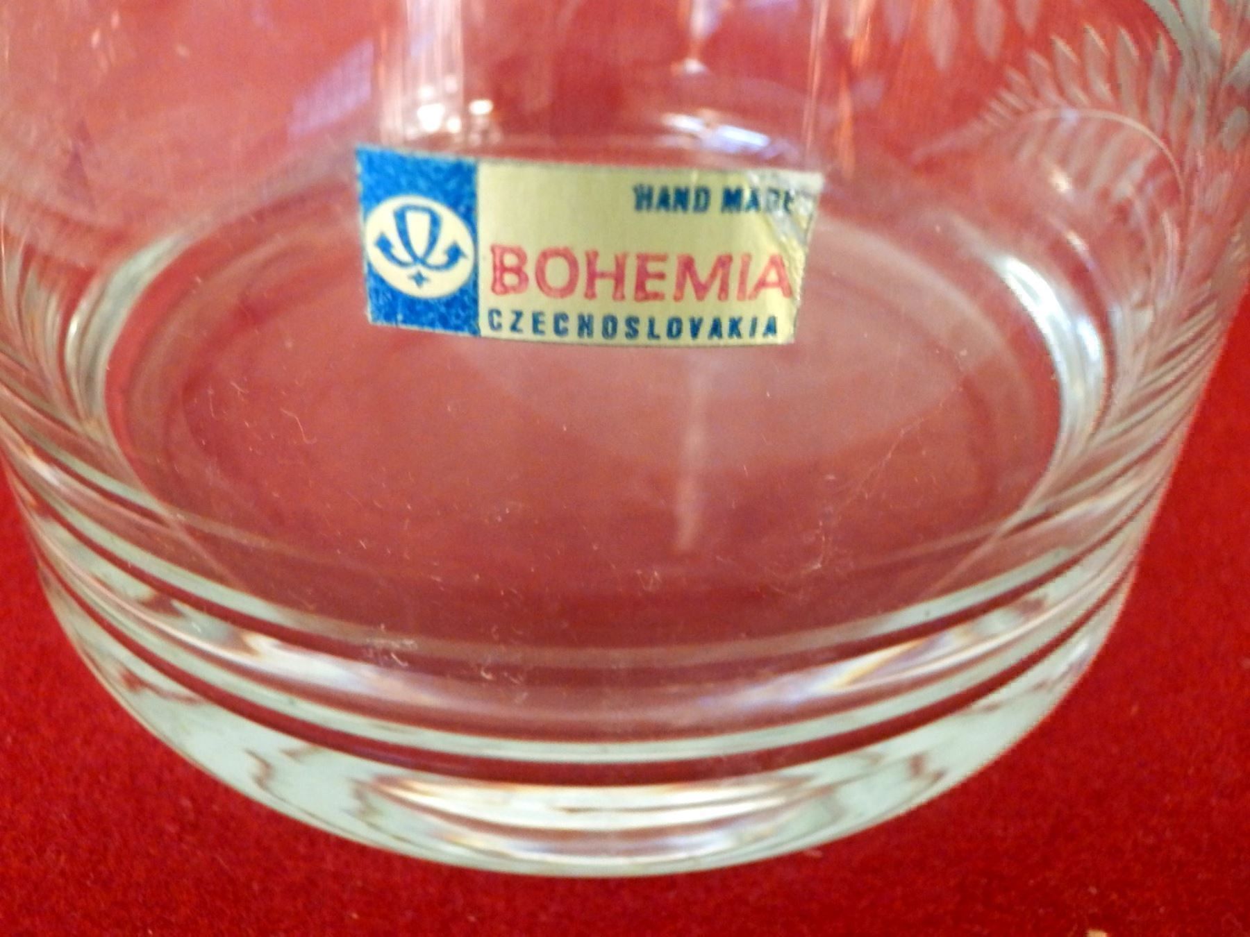 Caraffe: Karaffe oder Vase, Bohemia Hand Made – Usato da Ueberstorf venduto da dinbau 2