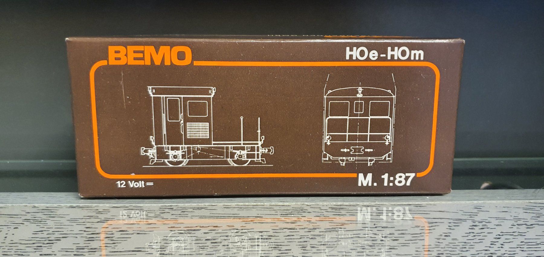 Bemo Modellini di ferrovie: BEMO: RHB TRAKTOR Tm 2/2 ORANGE 127362 OVP – Usato da Biglen venduto da taunus82 8