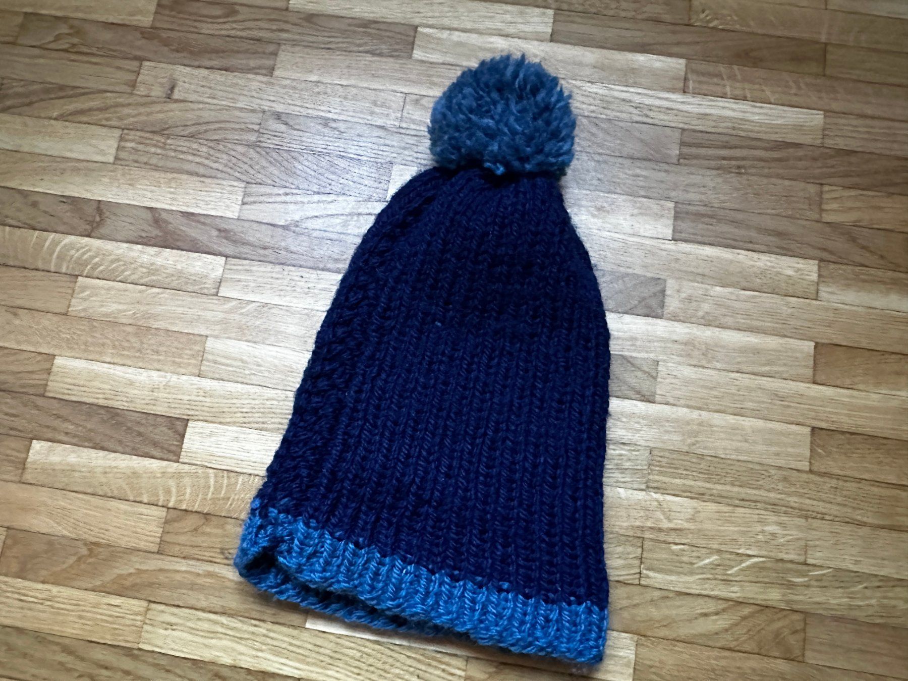 Sonstige Jungenkleidung: Wolle blau mütze mit bommel kinder – Neu (gemäss Beschreibung) aus Lausanne von brixton 3