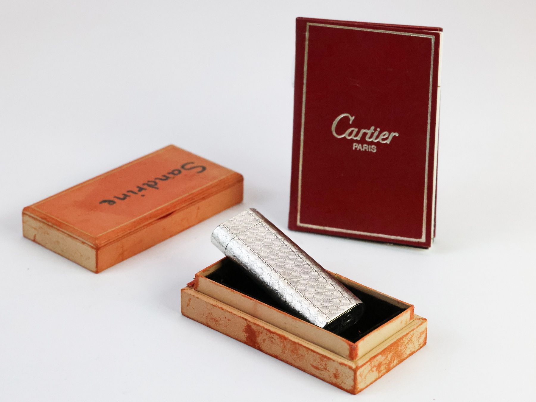 Cartier Accendini: Cartier Paris Feuerzeug mit Originalverpackung – Usato da Varen venduto da sEdelweiss 1