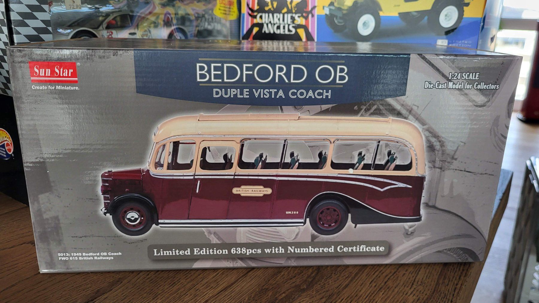 Modellbausätze & Standmodelle: Bedford OB 1:24 Sun Star – Gebraucht aus Rothrist von Juana5