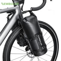 🤩NEU 2er Set Rolltop Wasserdichte Fahrradgabeltasche 5L