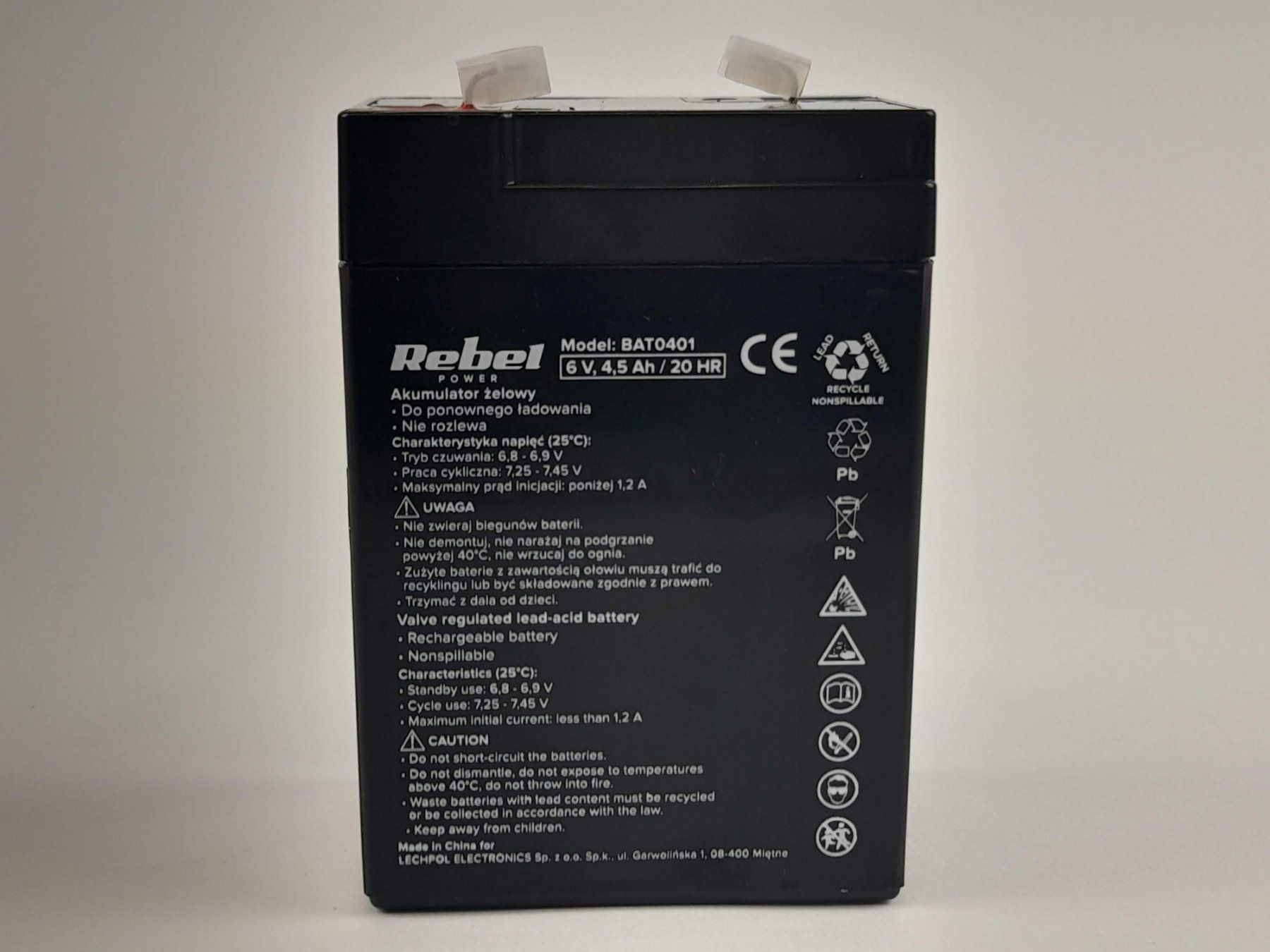 Akkus & Batterien: REBEL POWER Batterie Model: BAT0401 – Neu (gemäss Beschreibung) aus Liebefeld von Restwert_Liebefeld 2