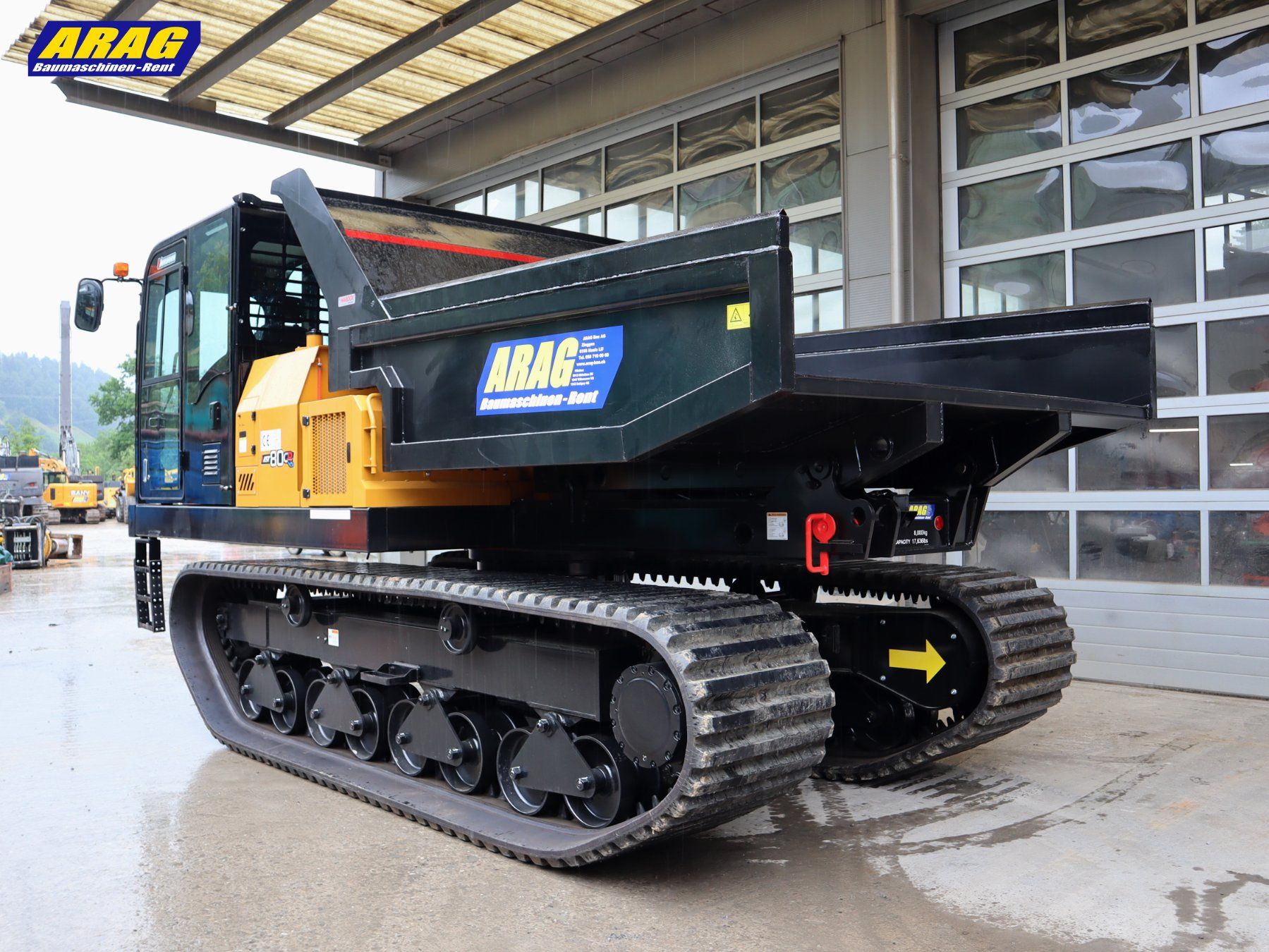 Tutte le macchine: Morooka MST80CR Raupendumper – Usato da Hasle LU venduto da Arag08 7