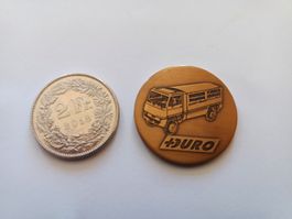 Médaille/pièce Duro Schiessen 1995 armée suisse 