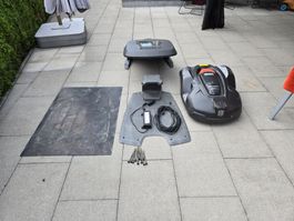 Husqvarna 420 Rasenmäher mit Robonect WIFI