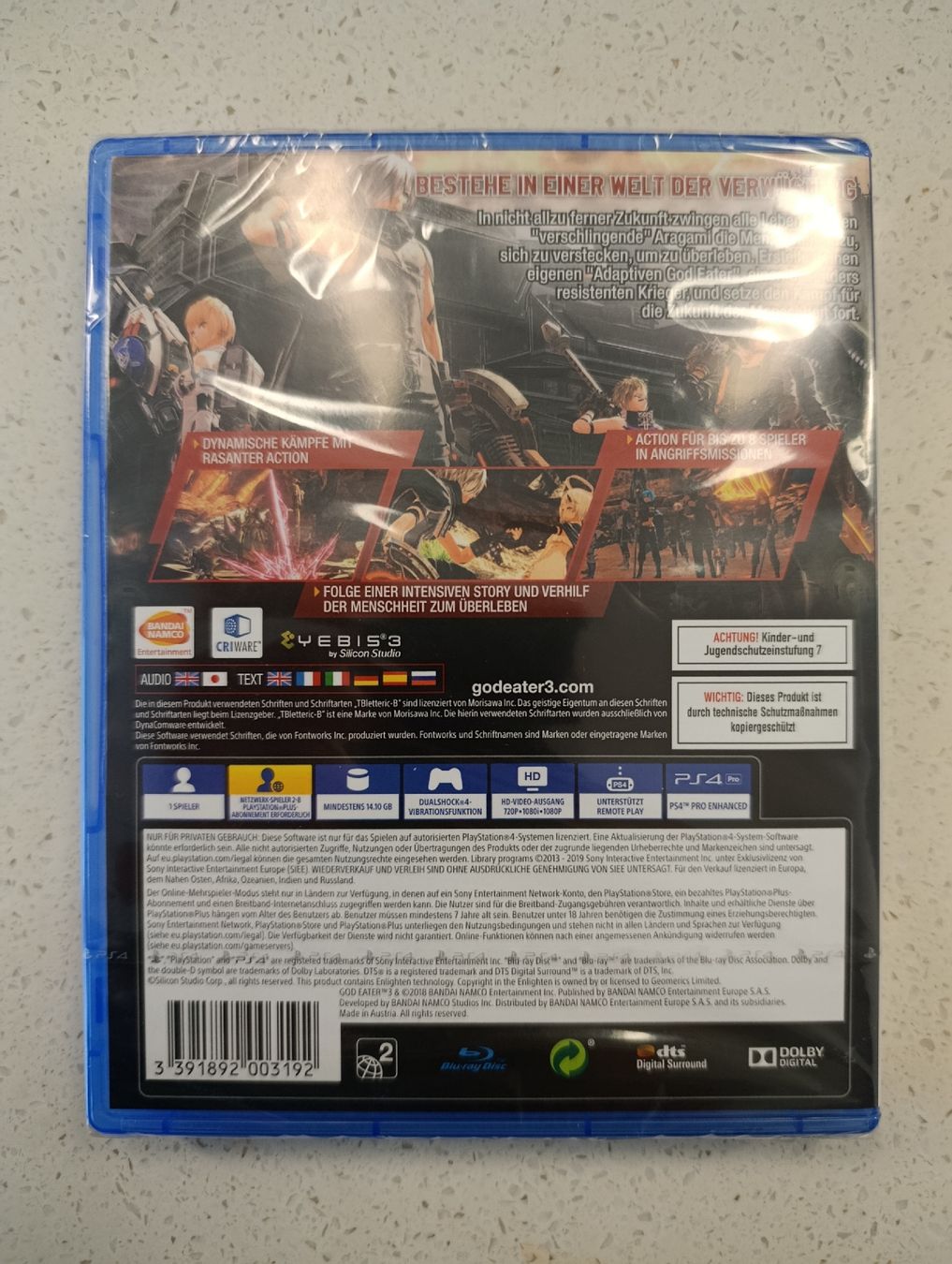 Sony Giochi: God Eater 3, PS4 Game – Nuovo e nell'imballaggio originale da Wil SG venduto da Donaldus 1