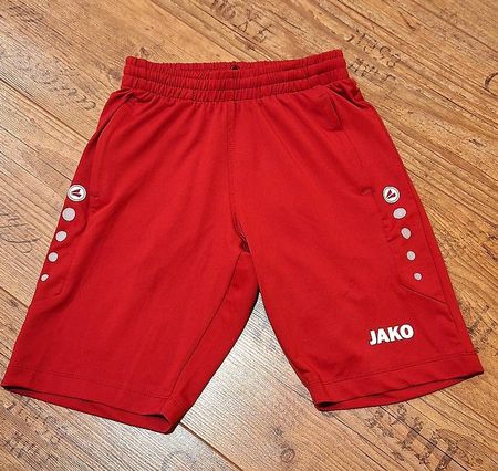 JAKO Premium Trainingshorts Kids F01, rot, 128