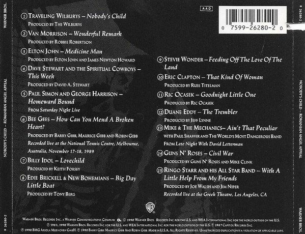 CD: CD V.A. - Nobody's child (1990) – Usato da Möriken AG venduto da mineralia 1