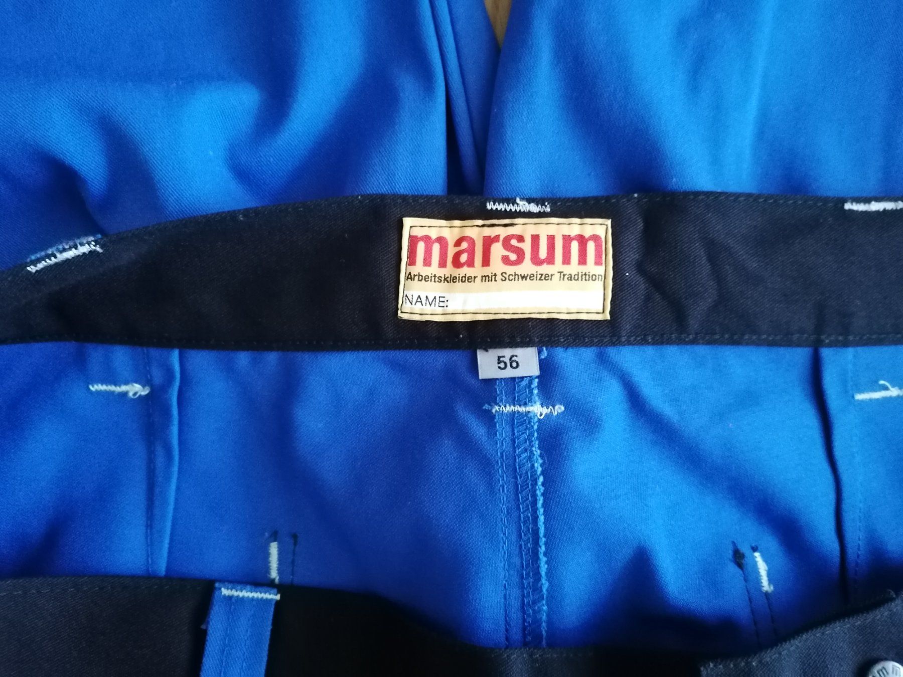 Pantaloni: Marsum Arbeitshose Blau Gr. 56 – Usato da Reiden venduto da mja_2bsk 4