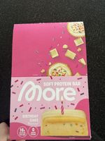 🎉 More Soft Protein Bar – Birthday Cake