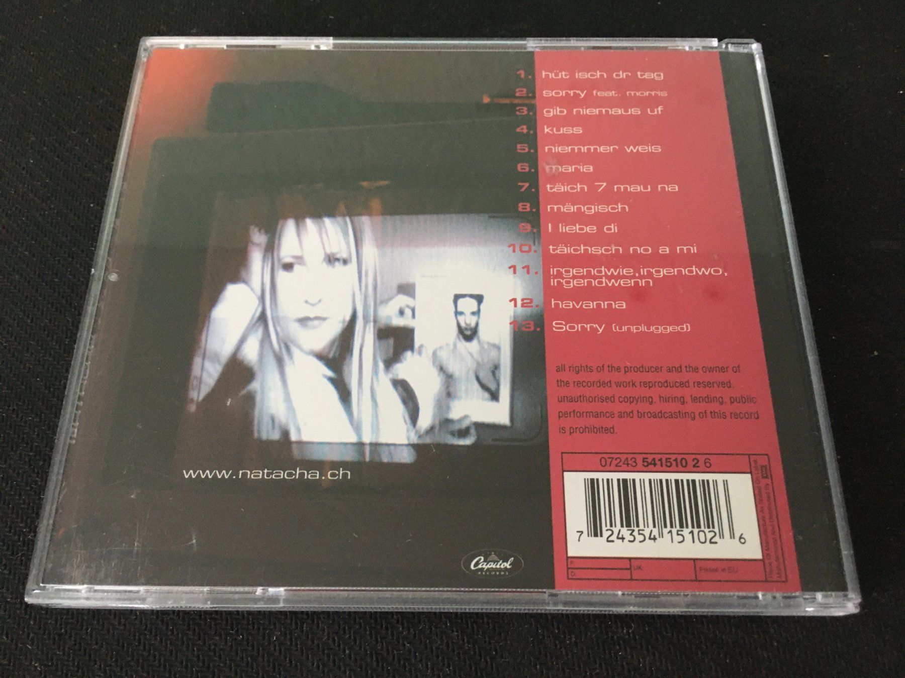 CD: Natacha - Kuss -CD- – Usato da St.Gallen venduto da MedienJoe 2