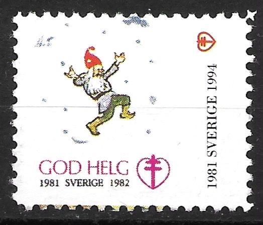 Tutti i francobolli: Schweden: God Helg-Vignette zur Tuberkulosebekämpfung – Usato da Zürich venduto da Rainstamps