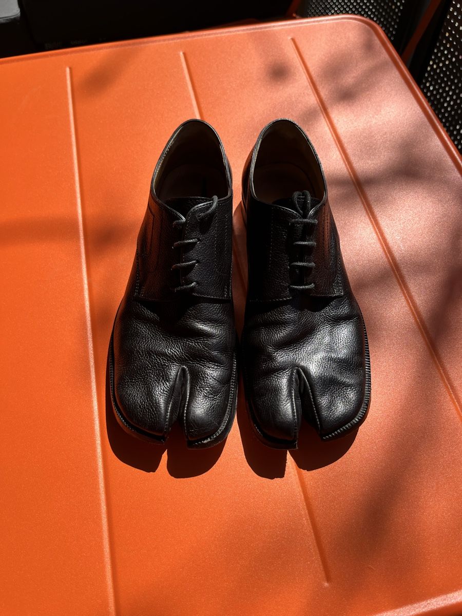 Maison Margiela Scarpe da donna: Maison Margiela Tabi Leather Oxfords - Size 39 - Black – Usato da Zürich venduto da kse_jw8w 4
