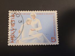 Timbre CH 1965 - (8.III.) - N° 428 - Infirmière et malade #2