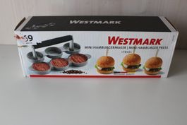 Westmark Mini Hamburgermaker / Presse / NEU OVP