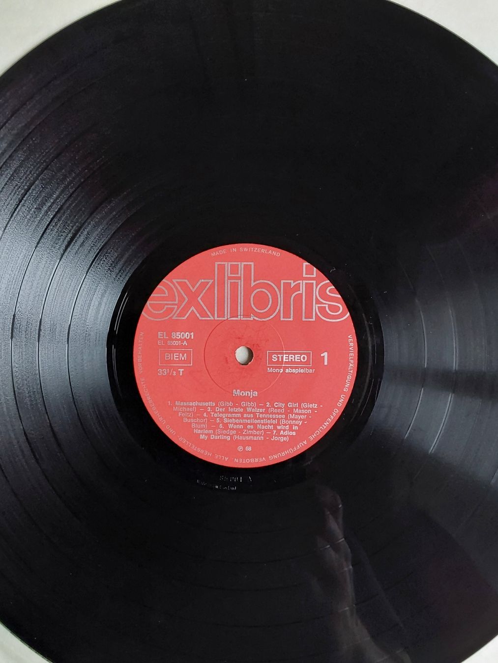 Schallplatten: LP - Monja - Suisse 1968 – Gebraucht aus Villeret von Fil11 2