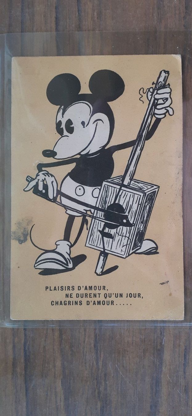 Cartoline postali: Ansichtskarte Micky Maus Walt Disney 1930er – Usato da Mörschwil venduto da lindaswunderkiste 1