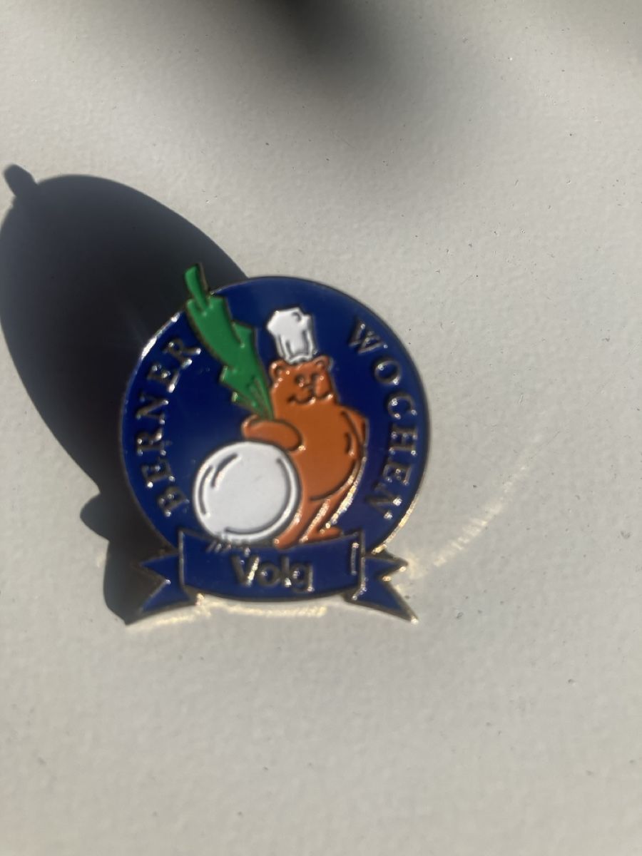 Placchette & Badge: Pin Volg Berner Wochen – Usato da Eschlikon TG venduto da Urs.knopf