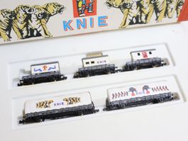ARNOLD SBB Zirkus Knie Wagen Set 0168 - Spur N