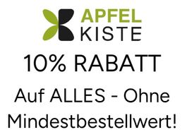 10% Rabatt Gutschein Apfelkiste.ch