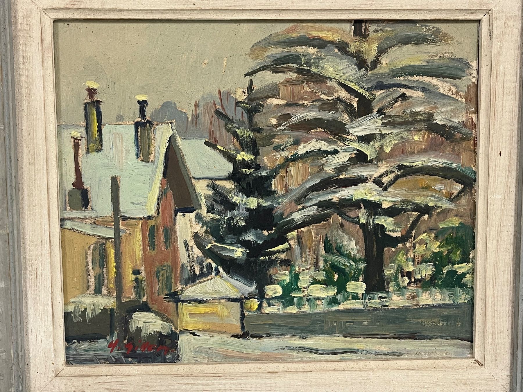 Dipinti: H. Gillon Original Gemälde – Usato da Basel venduto da PAUL_ART 1
