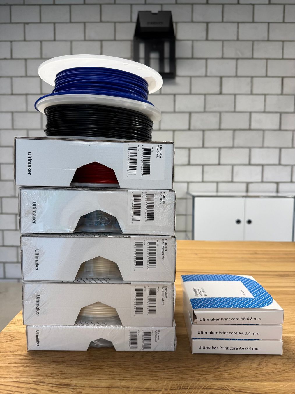 Ultimaker Stampanti 3D: 3D Drucker Ultimaker 3 mit viel PVA Material – Usato da Zug venduto da db6_dg58 7