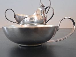 Glacéschalen aus Hotelsilber